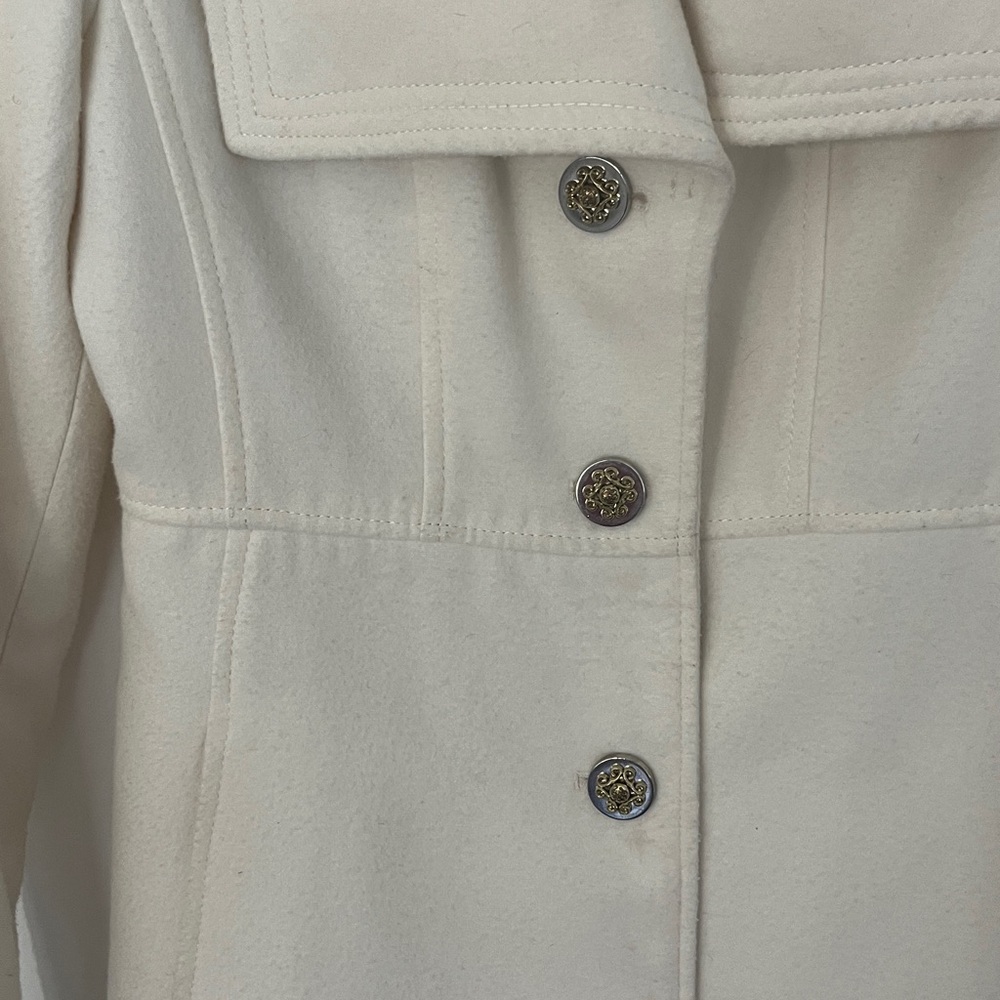 Jessica Simpson Ivory Pea Coat - Picture 10 of 16